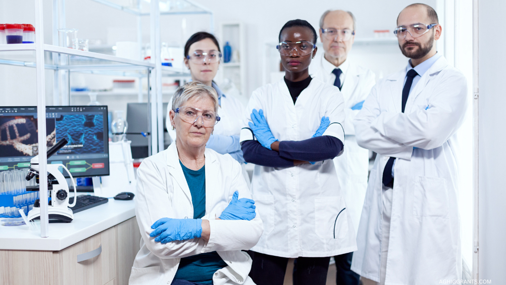Researcher working to improve healthcare outcomes